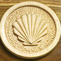 Carved Shell Design for Jewlery Box