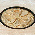 Carved Flower Medallion