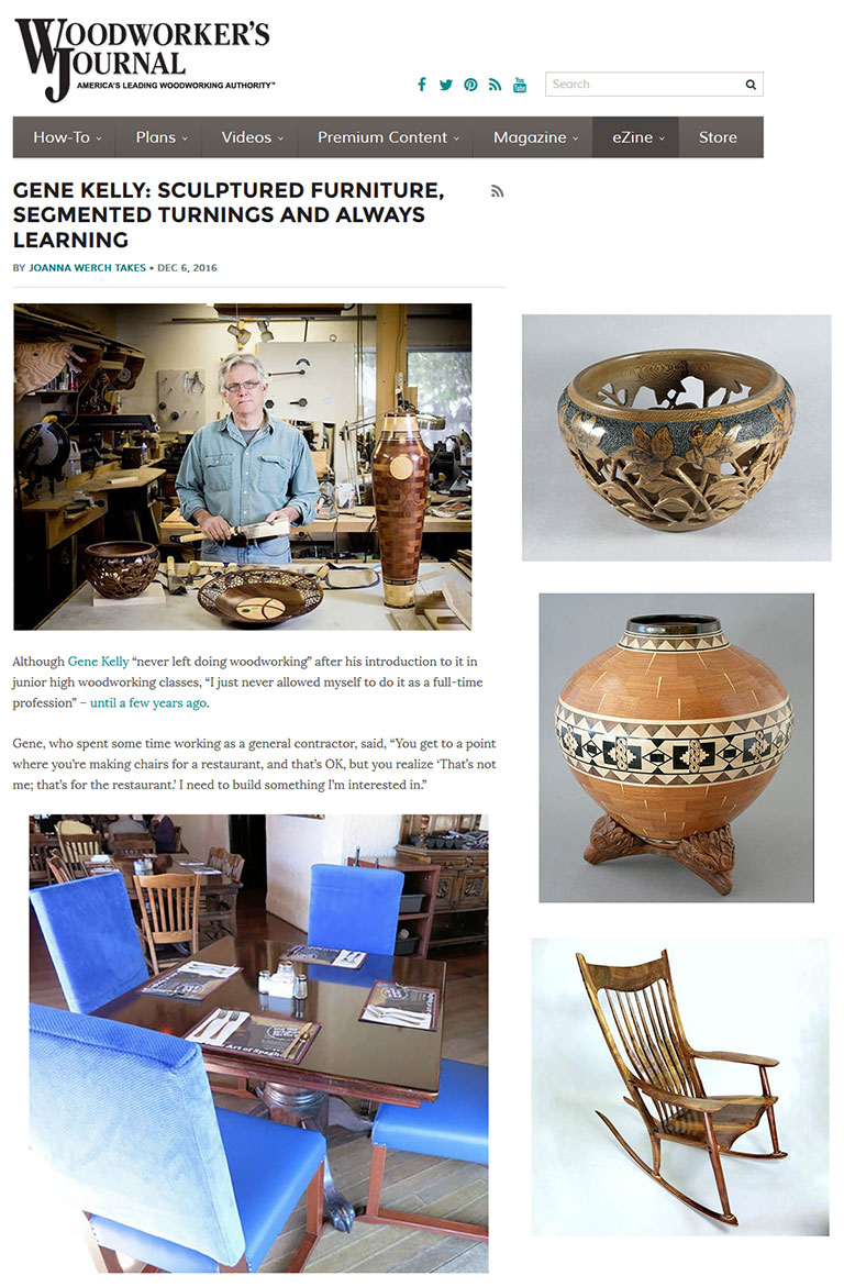 WoodWorker's Journal WoodWorking Article