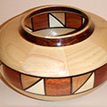 Native American Wood Turning Vessel